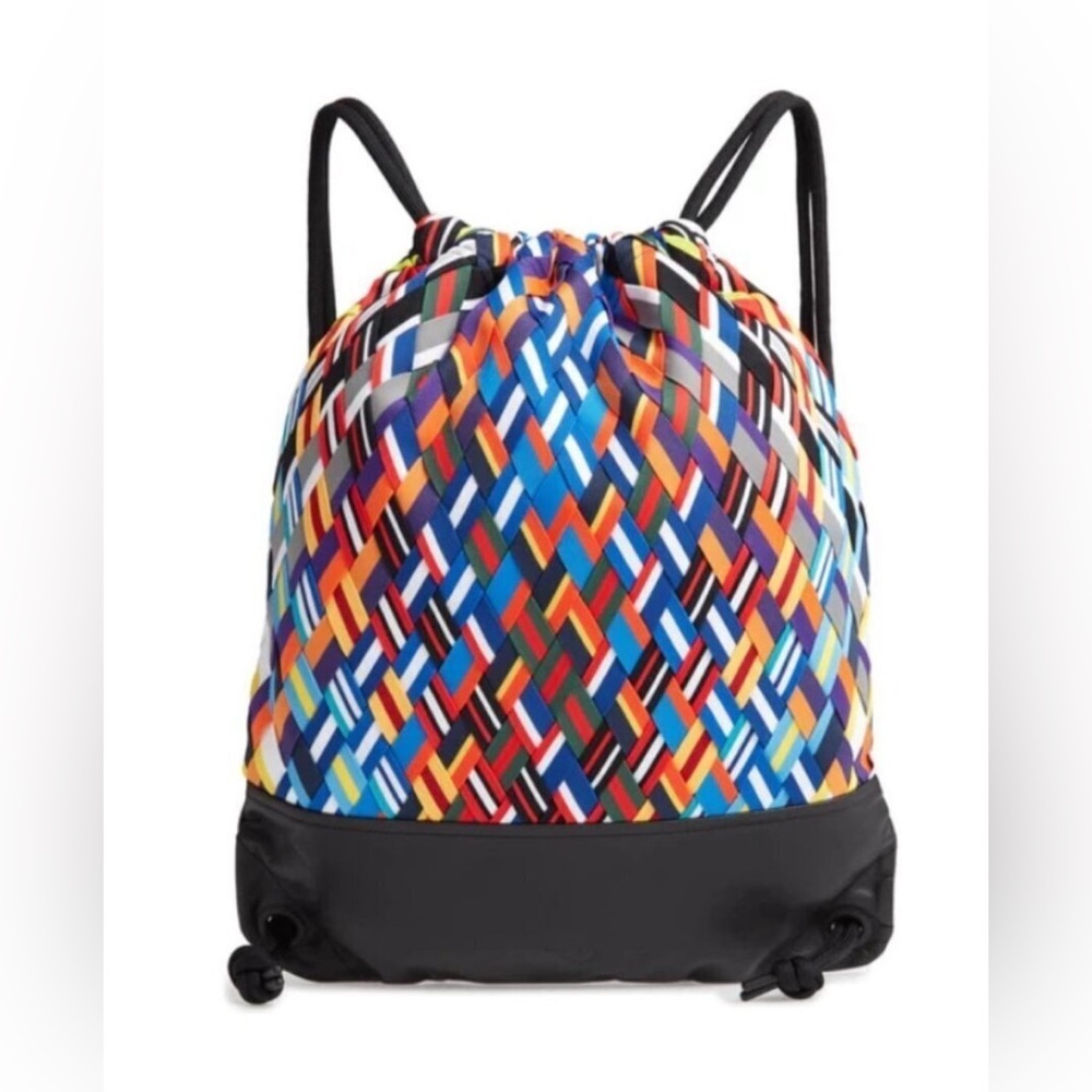 Nike Basketball Backpack Medium Woven & Leather Sport Gym JerseyLab (052)